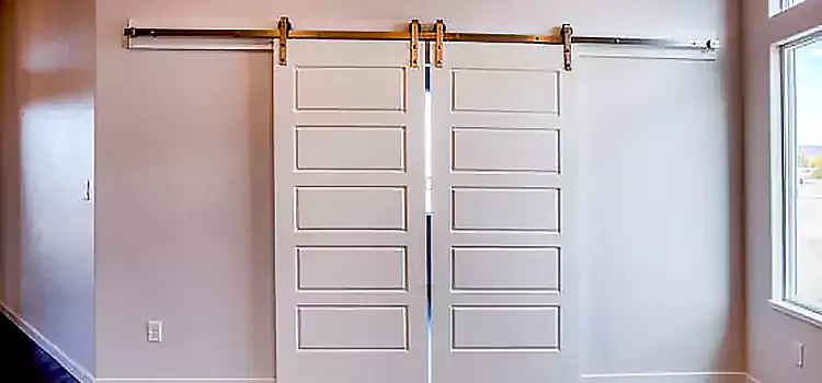 Glass Barn Door with Installation Hardware Kit Mansfield